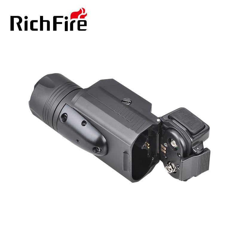 Richfire SFD - 060 1000 Lumen LED Quick installation Tactical Flashlight Green Laser - Richfire® Official Store Tactical Flashlight Weapon Light Seller