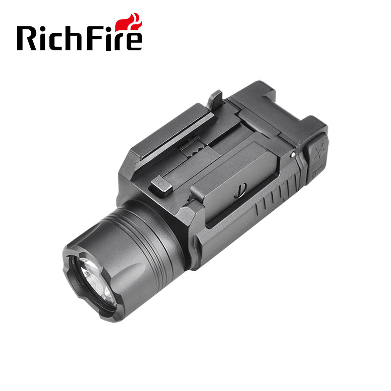 Richfire SFD - 060 1000 Lumen LED Quick installation Tactical Flashlight Green Laser - Richfire® Official Store Tactical Flashlight Weapon Light Seller