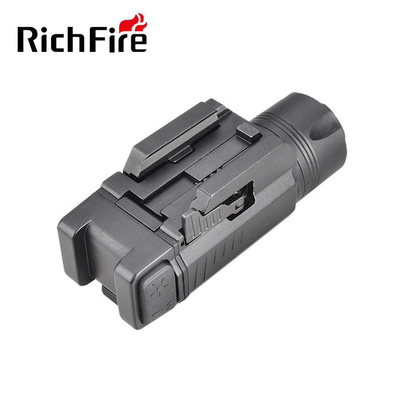 Richfire SFD - 060 1000 Lumen LED Quick installation Tactical Flashlight Green Laser - Richfire® Official Store Tactical Flashlight Weapon Light Seller