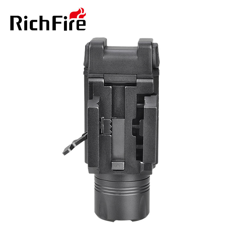 Richfire SFD - 060 1000 Lumen LED Quick installation Tactical Flashlight Green Laser - Richfire® Official Store Tactical Flashlight Weapon Light Seller