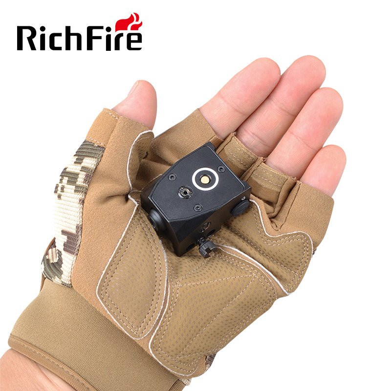 Richfire SFD - 074 Magnetic Charging Green Laser Sight - Richfire® Official Store Tactical Flashlight Weapon Light Seller