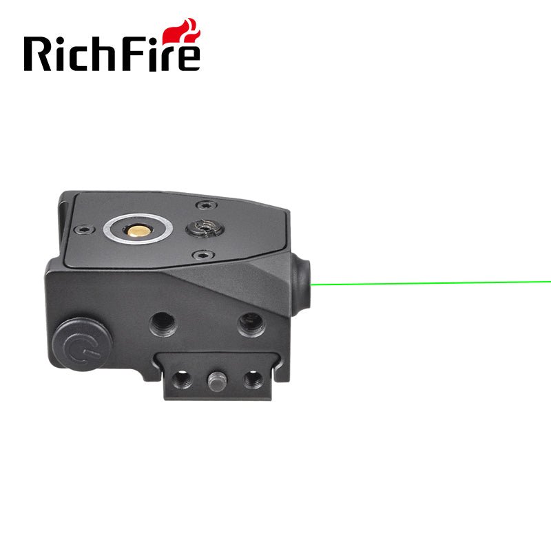 Richfire SFD - 074 Magnetic Charging Green Laser Sight - Richfire® Official Store Tactical Flashlight Weapon Light Seller