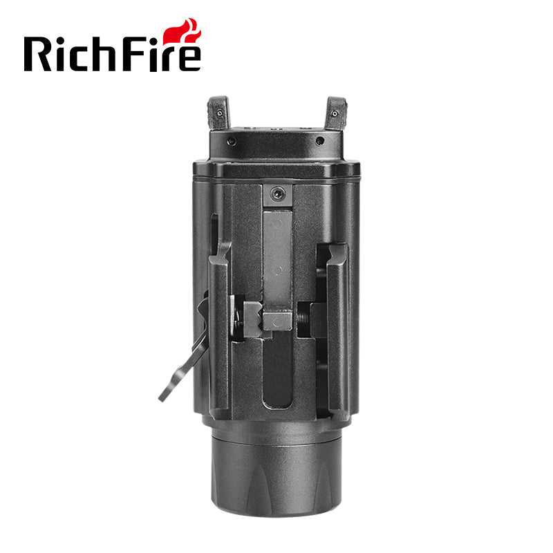 Richfire SFD - 077 1500 Lumen LED Magnetic Rechargeable Tactical Flashlight Green Laser - Richfire® Official Store Tactical Flashlight Weapon Light Seller