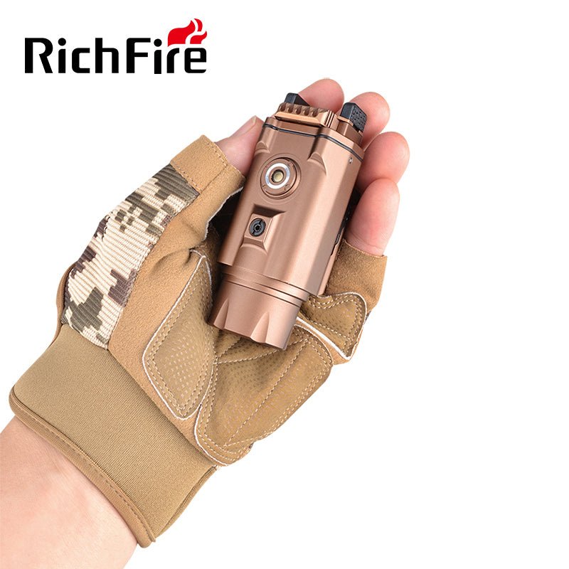 Richfire SFD - 077X 1500 Lumen LED Magnetic Rechargeable Tactical Flashlight Green Laser - Richfire® Official Store Tactical Flashlight Weapon Light Seller