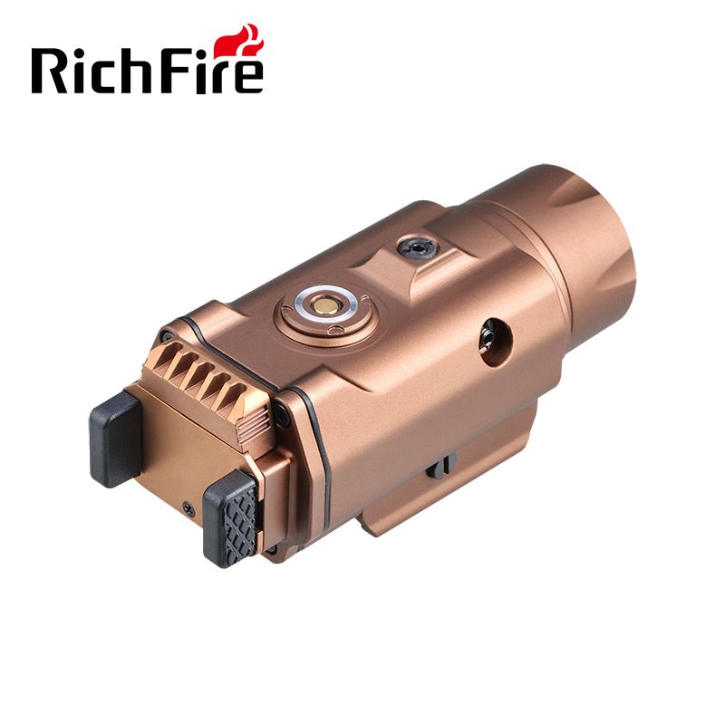 Richfire SFD - 077X 1500 Lumen LED Magnetic Rechargeable Tactical Flashlight Green Laser - Richfire® Official Store Tactical Flashlight Weapon Light Seller