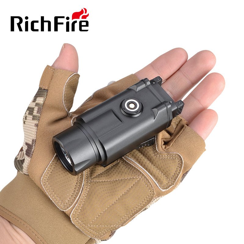 Richfire SFD - 080 1600 Lumen LED Magnetic Rechargeable Tactical Flashlight - Richfire® Official Store Tactical Flashlight Weapon Light Seller