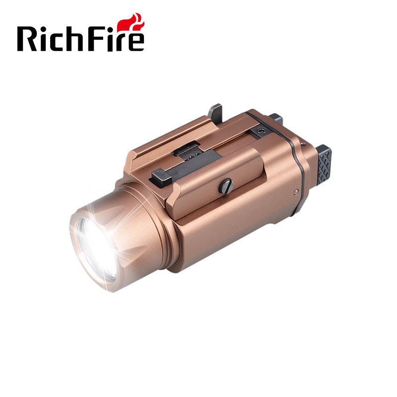Richfire SFD - 080X 1600 Lumen LED Magnetic Rechargeable Tactical Flashlight - Richfire® Official Store Tactical Flashlight Weapon Light Seller