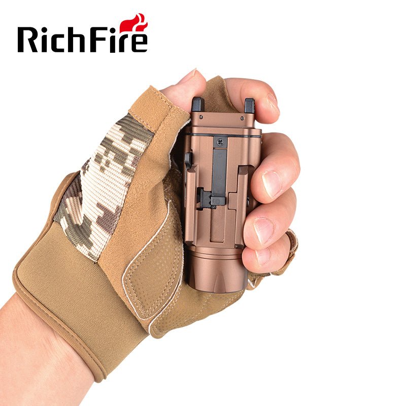 Richfire SFD - 080X 1600 Lumen LED Magnetic Rechargeable Tactical Flashlight - Richfire® Official Store Tactical Flashlight Weapon Light Seller