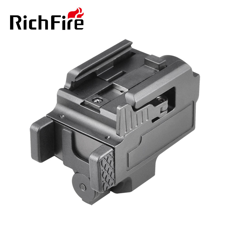 Richfire SFD - 089 800 Lumen LED Rechargeable Tactical Flashlight With Sliding Card Slot Green Laser - Richfire® Official Store Tactical Flashlight Weapon Light Seller