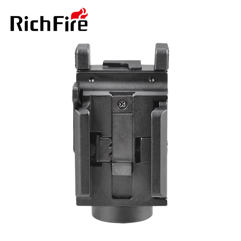 Richfire SFD - 089 800 Lumen LED Rechargeable Tactical Flashlight With Sliding Card Slot Green Laser - Richfire® Official Store Tactical Flashlight Weapon Light Seller