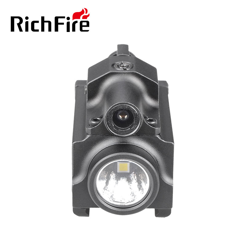 Richfire SFD - 089 800 Lumen LED Rechargeable Tactical Flashlight With Sliding Card Slot Green Laser - Richfire® Official Store Tactical Flashlight Weapon Light Seller