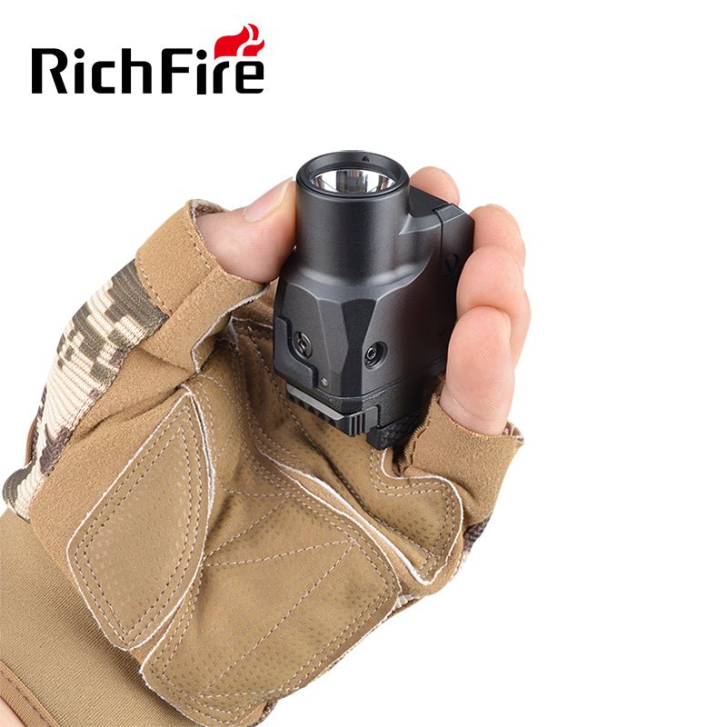 Richfire SFD - 090 1200 Lumen Rechargeable Tactical Flashlight Green Laser - Richfire® Official Store Tactical Flashlight Weapon Light Seller