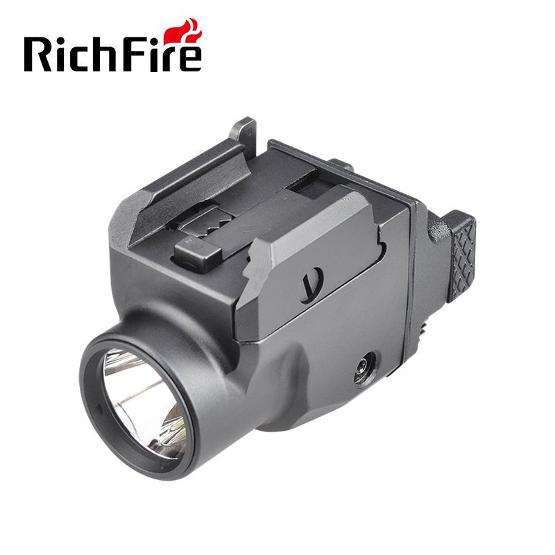 Richfire SFD - 090 1200 Lumen Rechargeable Tactical Flashlight Green Laser - Richfire® Official Store Tactical Flashlight Weapon Light Seller
