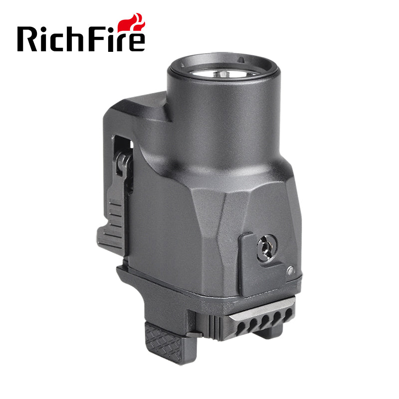 Richfire SFD - 090 1200 Lumen Rechargeable Tactical Flashlight Green Laser - Richfire® Official Store Tactical Flashlight Weapon Light Seller