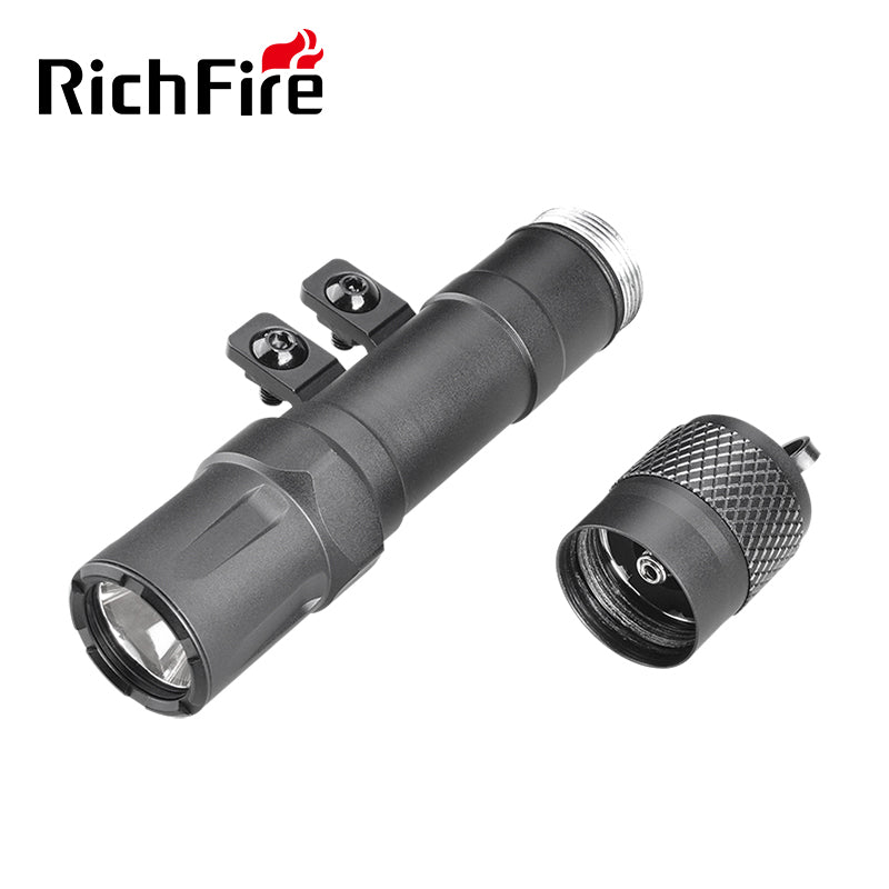 Richfire SFD - 092 2000 Lumen LED Rechargeable Tactical Flashlight - Richfire® Official Store Tactical Flashlight Weapon Light Seller