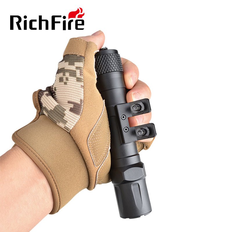 Richfire SFD - 092 2000 Lumen LED Rechargeable Tactical Flashlight - Richfire® Official Store Tactical Flashlight Weapon Light Seller