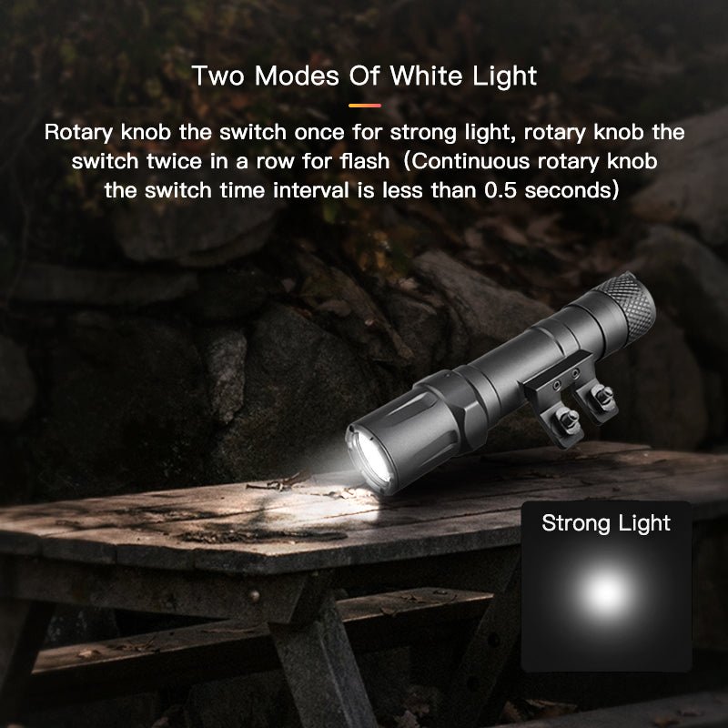 Richfire SFD - 092 2000 Lumen LED Rechargeable Tactical Flashlight - Richfire® Official Store Tactical Flashlight Weapon Light Seller