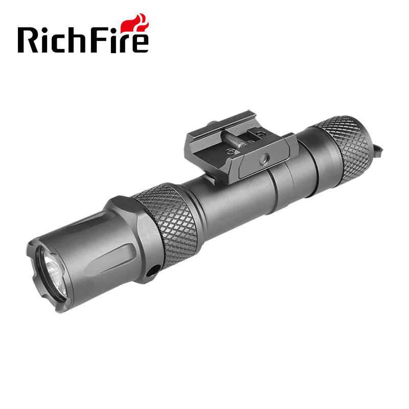 Richfire SFD - 092L 1900 Lumen LED Rechargeable Tactical Flashlight Green Laser - Richfire® Official Store Tactical Flashlight Weapon Light Seller