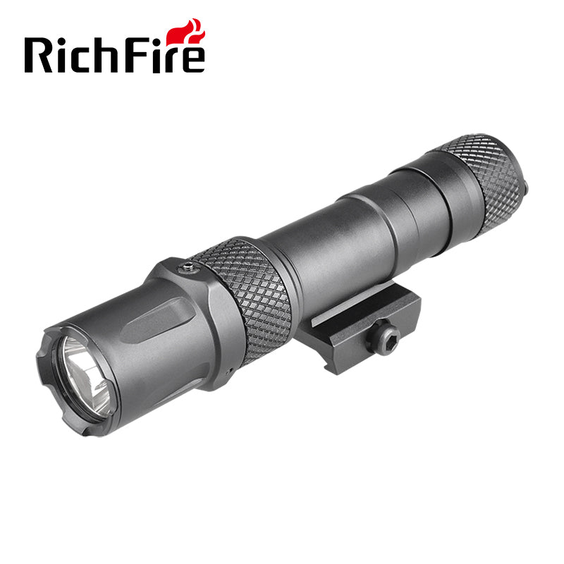 Richfire SFD - 092L 1900 Lumen LED Rechargeable Tactical Flashlight Green Laser - Richfire® Official Store Tactical Flashlight Weapon Light Seller