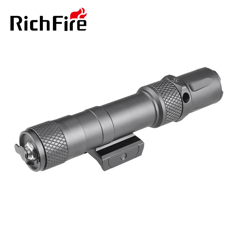 Richfire SFD - 092L 1900 Lumen LED Rechargeable Tactical Flashlight Green Laser - Richfire® Official Store Tactical Flashlight Weapon Light Seller