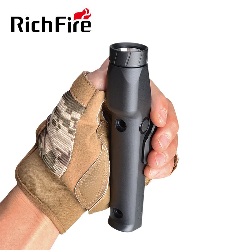 Richfire SFD - 101 1700 Lumen LED Magnetic Rechargeable Tactical Flashlight - Richfire® Official Store Tactical Flashlight Weapon Light Seller