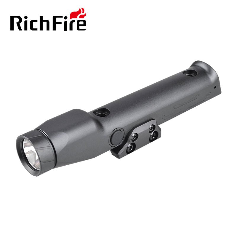 Richfire SFD - 101 1700 Lumen LED Magnetic Rechargeable Tactical Flashlight - Richfire® Official Store Tactical Flashlight Weapon Light Seller