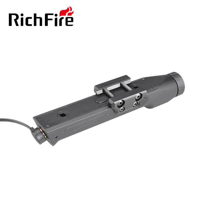 Richfire SFD - 101L 1700 Lumen LED Magnetic Rechargeable Tactical Flashlight Green Laser - Richfire® Official Store Tactical Flashlight Weapon Light Seller