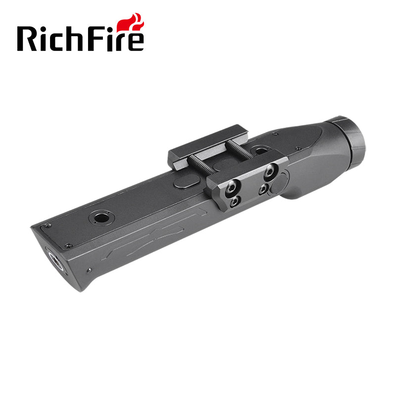 Richfire SFD - 101L 1700 Lumen LED Magnetic Rechargeable Tactical Flashlight Green Laser - Richfire® Official Store Tactical Flashlight Weapon Light Seller