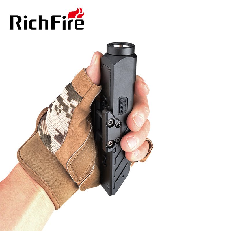 Richfire SFD - 102 1700 Lumen LED Magnetic Rechargeable Tactical Flashlight - Richfire® Official Store Tactical Flashlight Weapon Light Seller