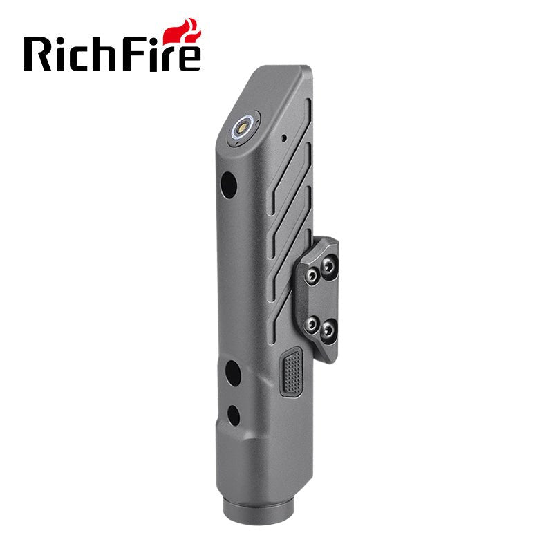 Richfire SFD - 102L 1700 Lumen LED Magnetic Rechargeable Tactical Flashlight Green Laser - Richfire® Official Store Tactical Flashlight Weapon Light Seller