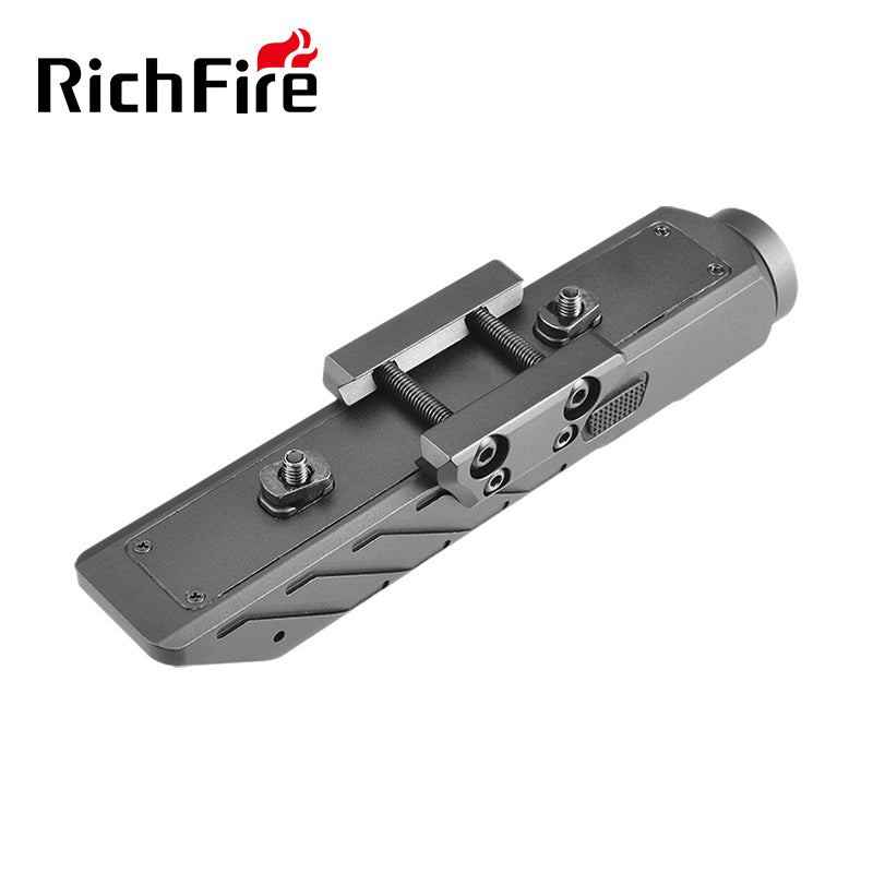 Richfire SFD - 102L 1700 Lumen LED Magnetic Rechargeable Tactical Flashlight Green Laser - Richfire® Official Store Tactical Flashlight Weapon Light Seller