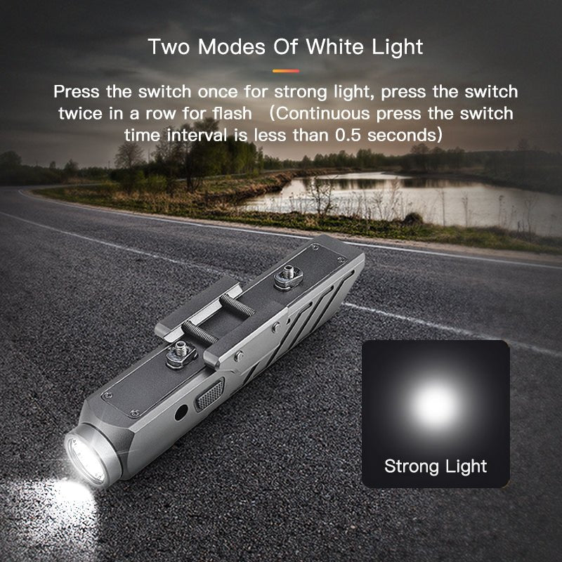 Richfire SFD - 102L 1700 Lumen LED Magnetic Rechargeable Tactical Flashlight Green Laser - Richfire® Official Store Tactical Flashlight Weapon Light Seller