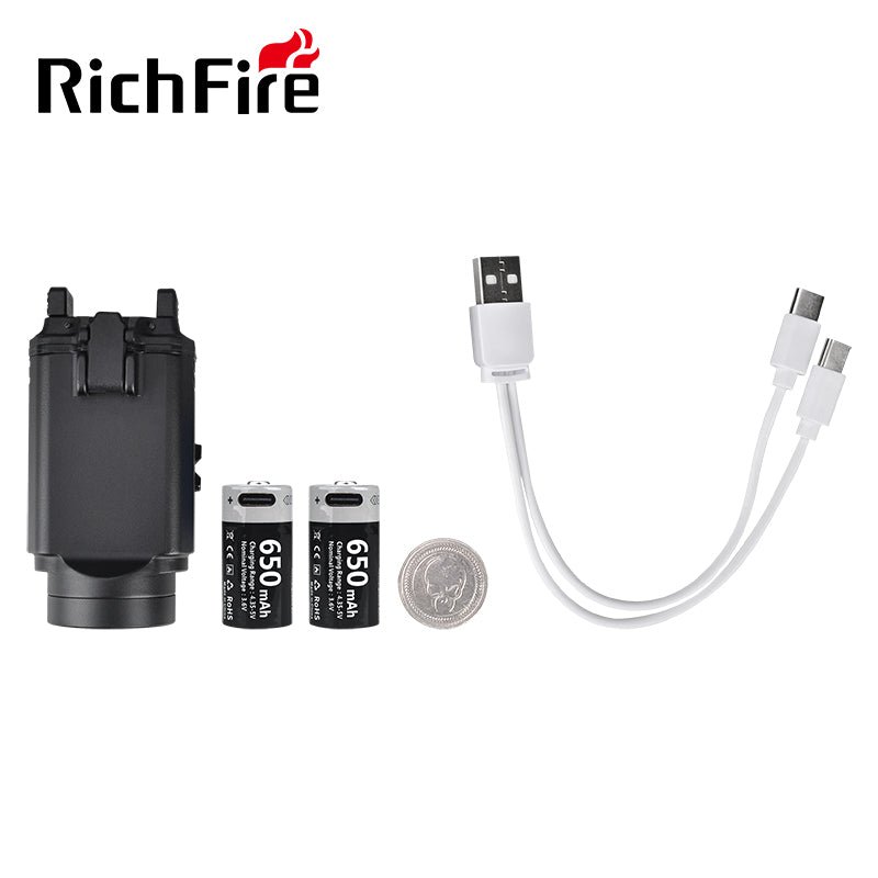 Packlist2 - Richfire® SFD-137 1000 Lumen LED Tactical Flashlight for Rifle and Pistol - Richfire® Official Store