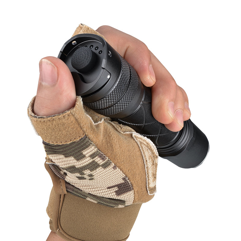 RichFire® SFA-157 VoltStrike 1500-Lumen Rechargeable Tactical Flashlight with USB-C Power Bank