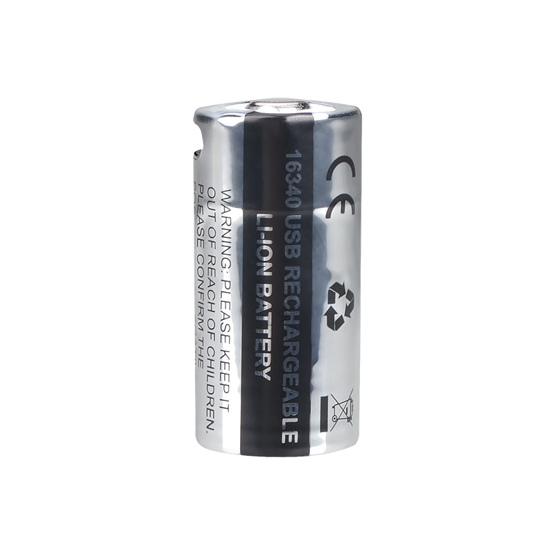 RichFire® SFFB-P92 PowerCell 3.7V 1000mAh 16340 USB-C Rechargeable High-Performance Li-ion Battery