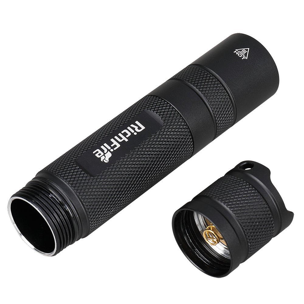 RichFire® SFA-010UV Trace UV 365nm 5W High-Intensity Nichia Ultraviolet Flashlight - RichFire® Store Official Tactical Flashlight Weapon Light Seller