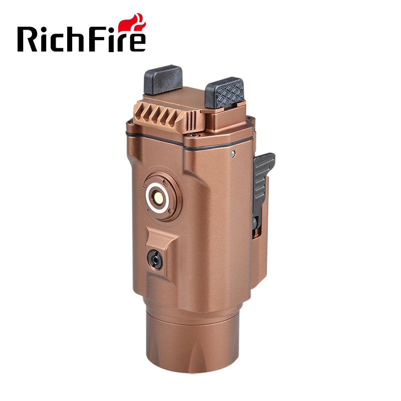 Richfire SFD - 077X 1500 Lumen LED Magnetic Rechargeable Tactical Flashlight Green Laser - Richfire® Official Store Tactical Flashlight Weapon Light Seller