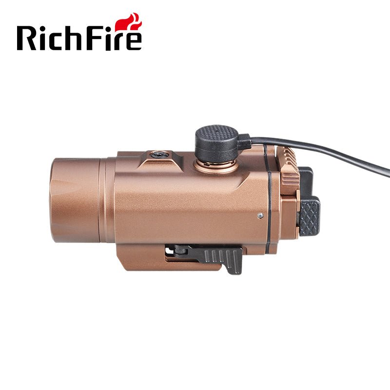 Richfire SFD - 077X 1500 Lumen LED Magnetic Rechargeable Tactical Flashlight Green Laser - Richfire® Official Store Tactical Flashlight Weapon Light Seller