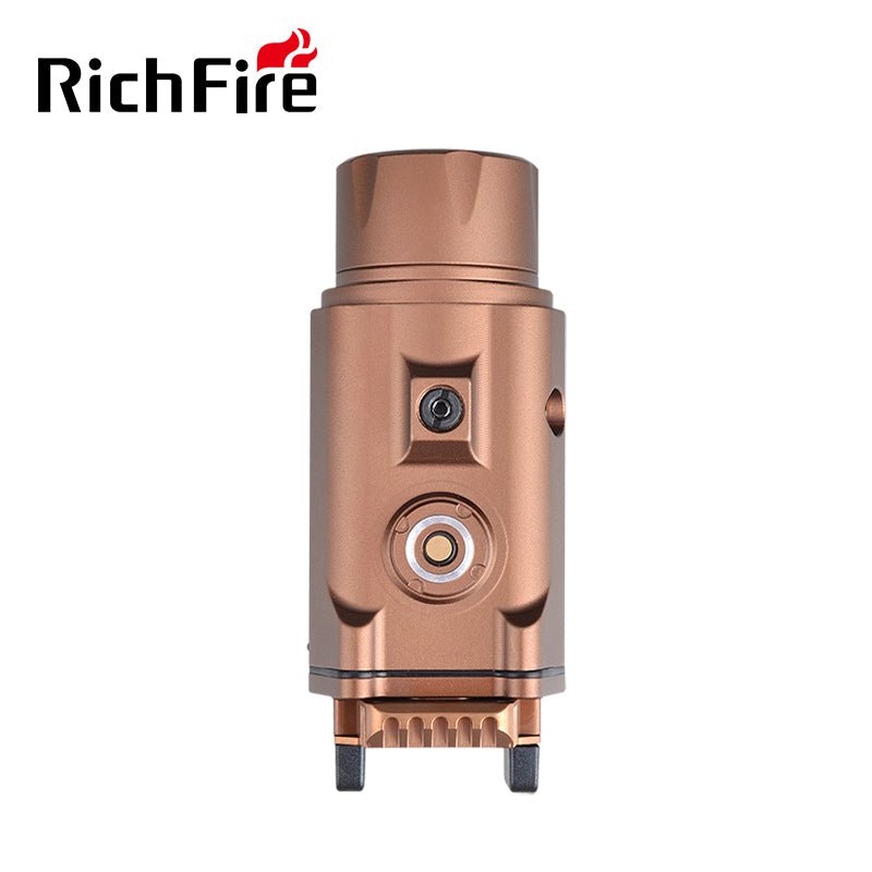 Richfire SFD - 077X 1500 Lumen LED Magnetic Rechargeable Tactical Flashlight Green Laser - Richfire® Official Store Tactical Flashlight Weapon Light Seller