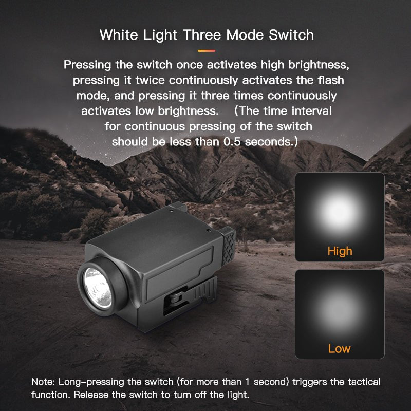 Richfire SFD - 088 800 Lumen LED Rechargeable Tactical Flashlight With Sliding Card Slot - Richfire® Official Store Tactical Flashlight Weapon Light Seller