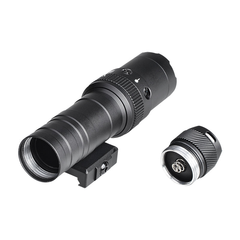 RichFire® SFD-127 RailStrike GL 2500-Lumen with Green Laser Max-Output Full-Size Rifle Light - RichFire® Store Official Tactical Flashlight Weapon Light Seller