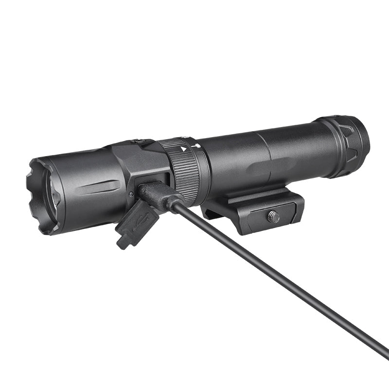 RichFire® SFD-127 RailStrike GL 2500 Lumens with Green Laser Max-Output Full-Size Rifle Light - RichFire® Store Official Tactical Flashlight Weapon Light Seller