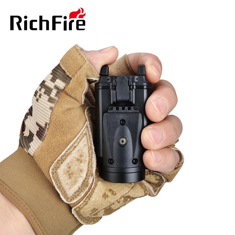 Richfire SFD - 135 1000 Lumen LED Tactical Flashlight Green Laser - Richfire® Official Store Tactical Flashlight Weapon Light Seller