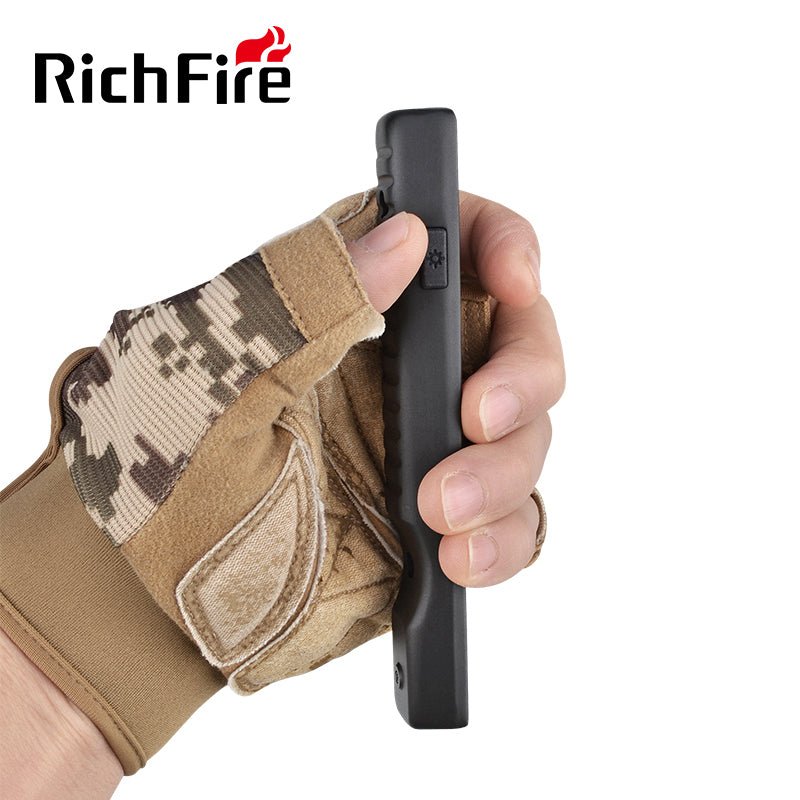 Richfire® SFD - 213 Tactical M - LOK Green Laser Sight – 532nm, USB - C Rechargeable for Firearms - Richfire® Official Store Tactical Flashlight Weapon Light Seller