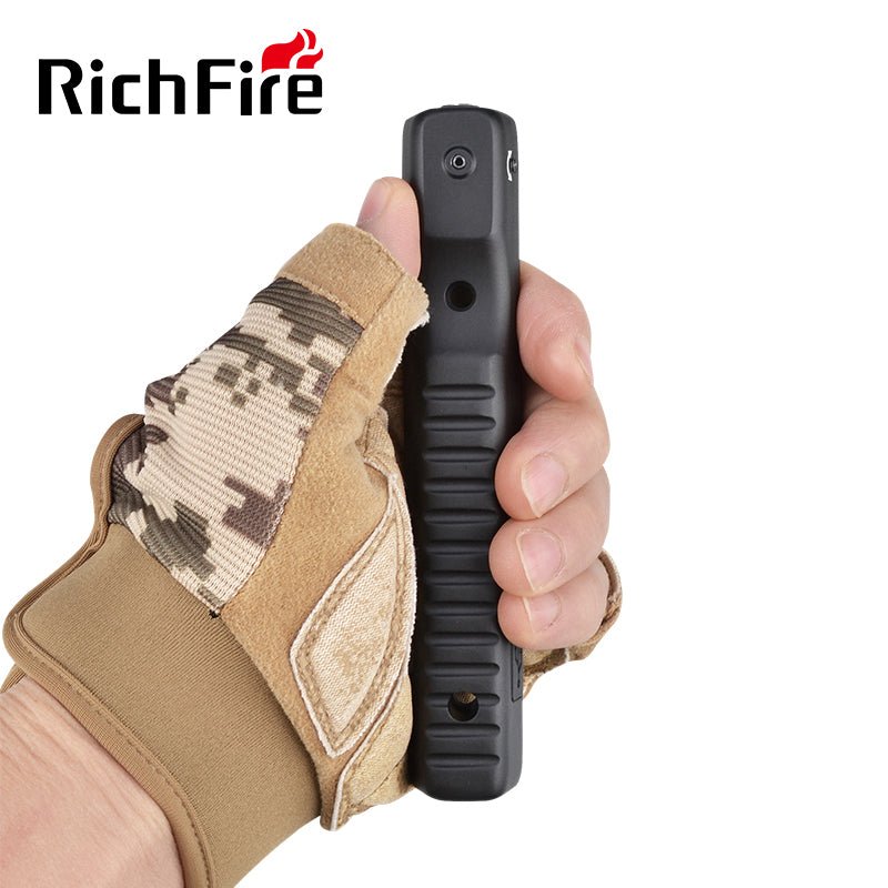 Richfire® SFD - 213 Tactical M - LOK Green Laser Sight – 532nm, USB - C Rechargeable for Firearms - Richfire® Official Store Tactical Flashlight Weapon Light Seller