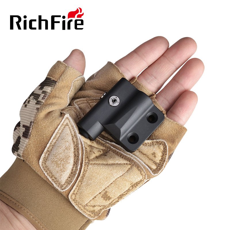 Richfire® SFD - 214A M - LOK Tactical Green Laser Sight with Batteries Included for Rifle and Pistol - Richfire® Official Store Tactical Flashlight Weapon Light Seller