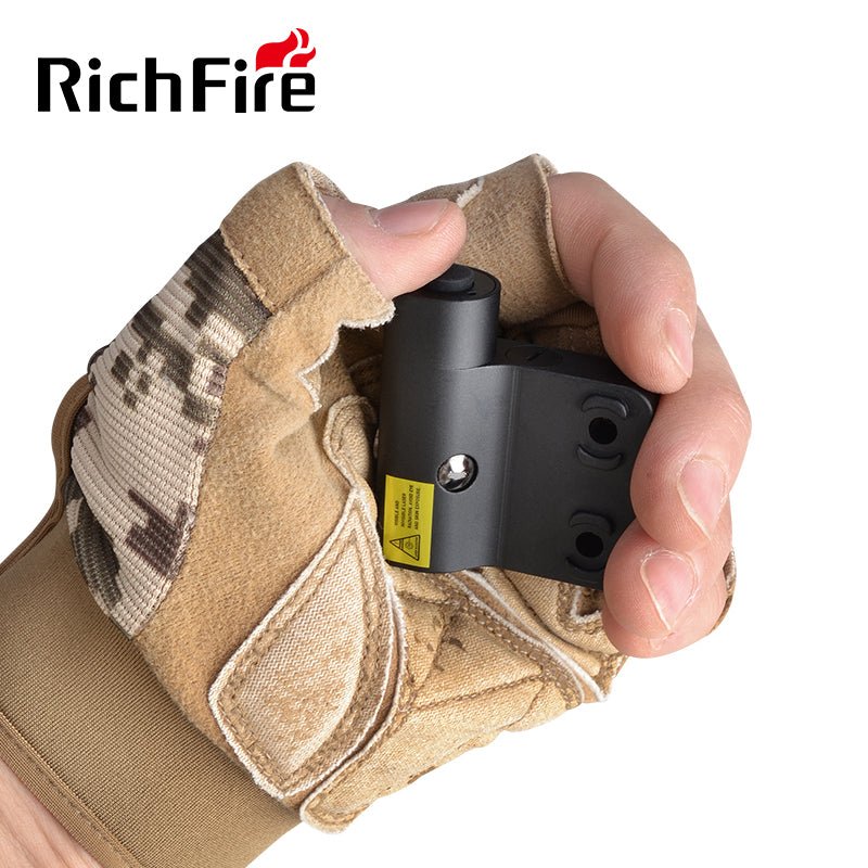 Richfire® SFD - 214A M - LOK Tactical Green Laser Sight with Batteries Included for Rifle and Pistol - Richfire® Official Store Tactical Flashlight Weapon Light Seller