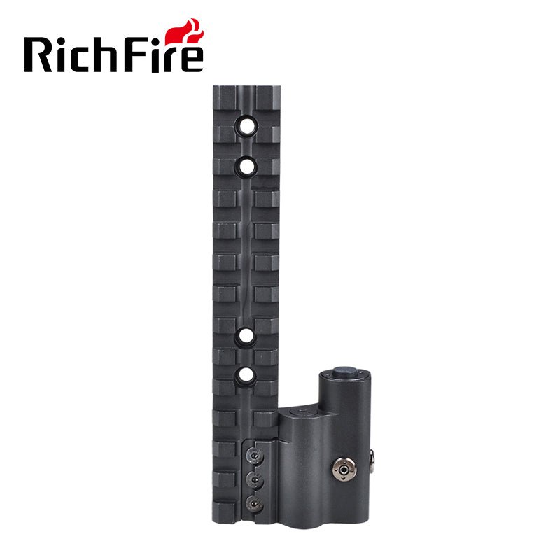 Richfire® SFD - 214B Picatinny Tactical Green Laser Sight with Batteries Included for Rifle and Pistol - Richfire® Official Store Tactical Flashlight Weapon Light Seller