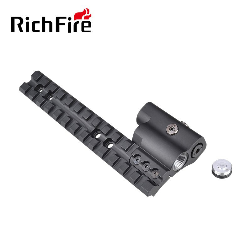Richfire® SFD - 214B Picatinny Tactical Green Laser Sight with Batteries Included for Rifle and Pistol - Richfire® Official Store Tactical Flashlight Weapon Light Seller