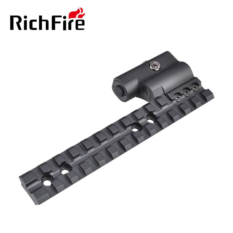 Richfire® SFD - 214B Picatinny Tactical Green Laser Sight with Batteries Included for Rifle and Pistol - Richfire® Official Store Tactical Flashlight Weapon Light Seller